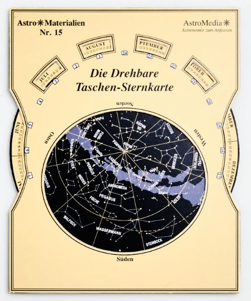 AstroMedia Drehbare Sternkarte Taschenformat